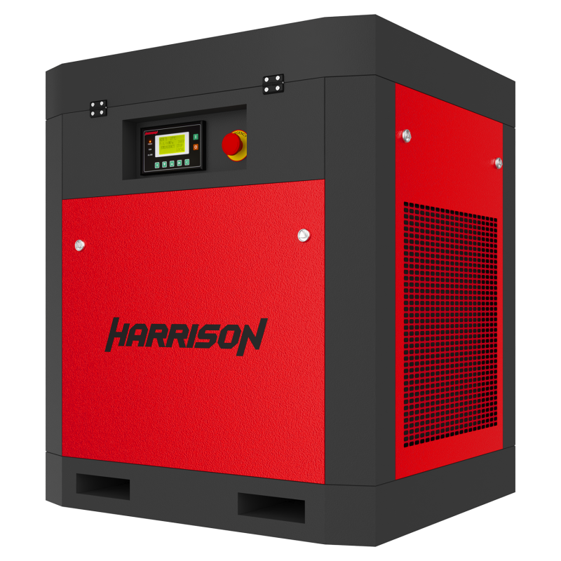 HRS-941100 Винтовой компрессор с ременным приводом Harrison: 1100 л/мин, 12 бар, 11 кВт