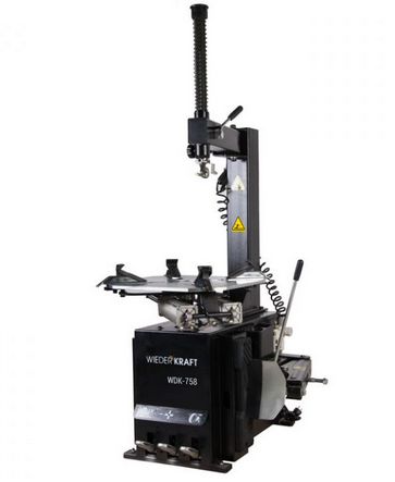 WDK-758 (380в) Шиномонтажный станок полуавтоматический для колес до 28", 380 WiederKraft