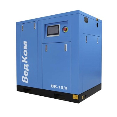 Винтовой компрессор BK 15/8 PM (8 бар, 15 кВт, IP 23) ВедКом