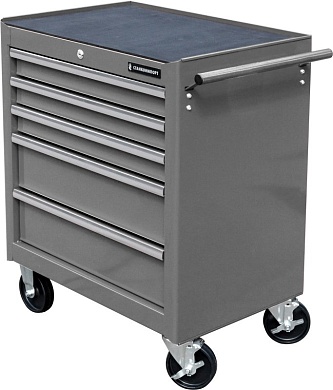 Тележка инстр. СЕР на колесах 5 ящ. с инструментом 232 предмета СТАНКОИМПОРТ BTD-271051CIS grey 232