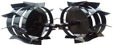 Грунтозацепы (диаметр оси 32 мм) - диаметр 400мм/ширина 170мм