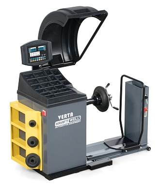 KRW244E/380 Балансировочный станок с ручным вводом параметров KraftWell VERTA/380