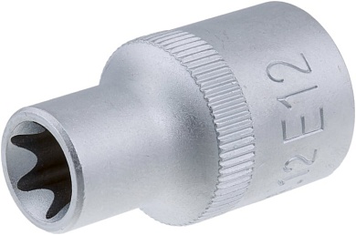 Короткая торцевая головка E-star 1/2", 16 мм, СТАНКОИМПОРТ, CS-12.13.16