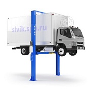Подъемник двухстоечный Sivik ПГА-5000/1 LCV синий